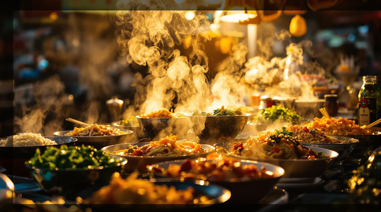 美食之旅：舌尖上的亚洲